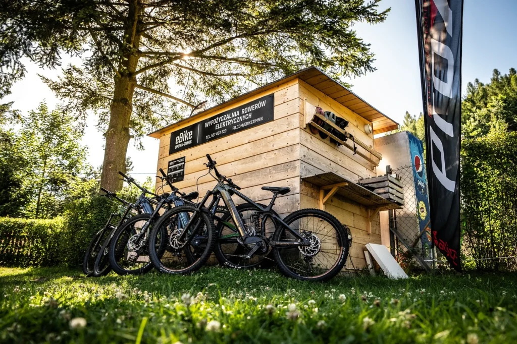 Wypożyczalnia rowerów elektrycznych e-bike w Szczyrku – punkt odbioru